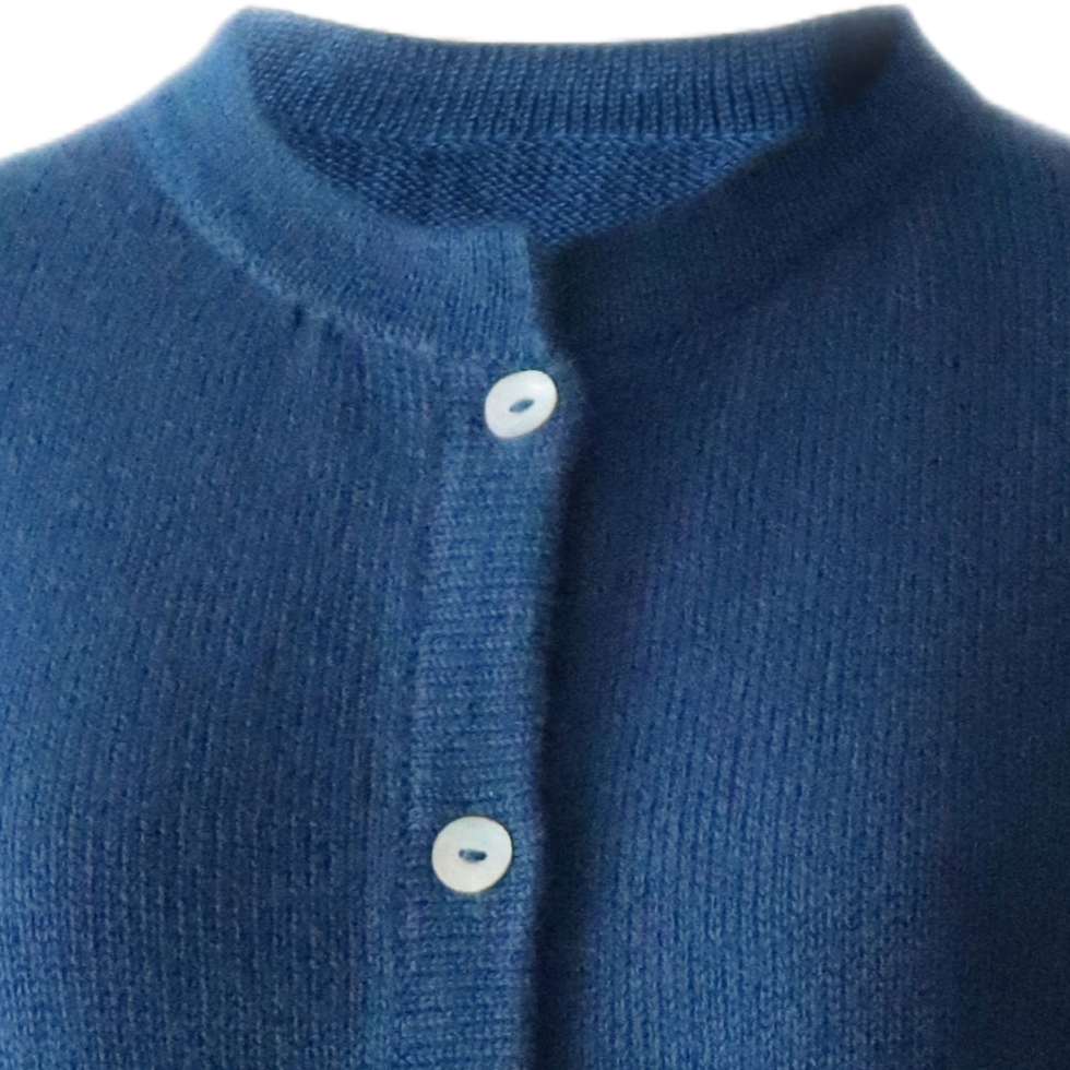 Women's classic cardigan with crew neck and button closure. Made in Peru by PFL knitwear Women's classic cardigan with crew neck and button closure. Made in Peru by PFL knitwear
