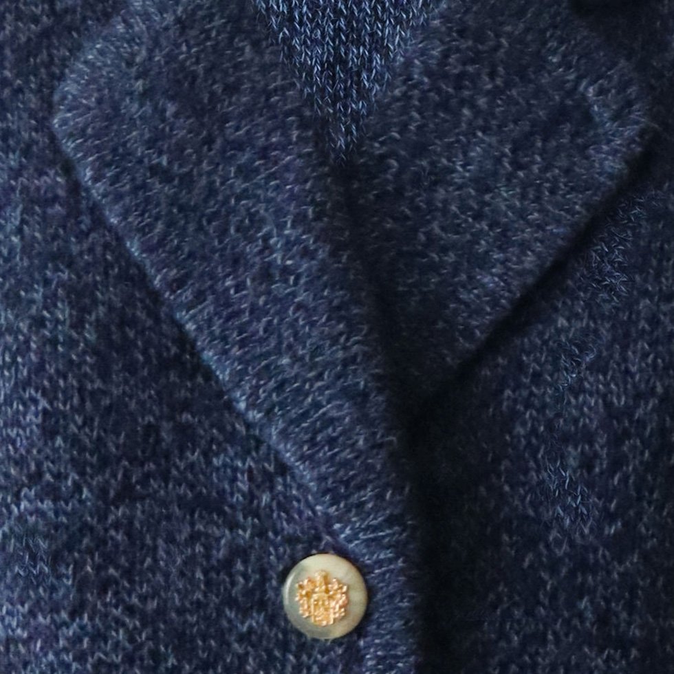 Women's knitted blazer cardigan, alpaca blend with button closure. Made in Peru by PFL knitwear Women's knitted blazer cardigan, alpaca blend with button closure. Made in Peru by PFL knitwear