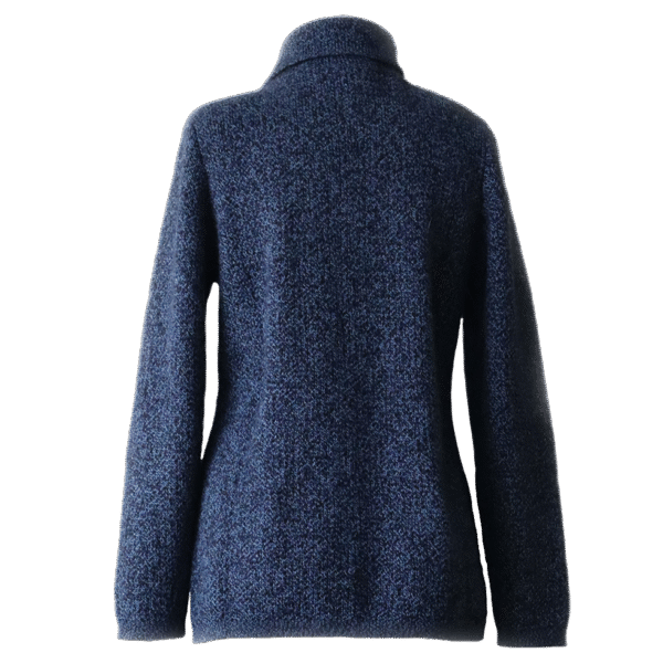 Women's knitted blazer cardigan, alpaca blend with button closure. Made in Peru by PFL knitwear