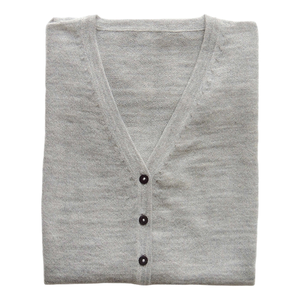 Women's cardigan baby alpaca 100%, with 14 buttons closure. Made in Peru by PFL knitwear Women's cardigan baby alpaca 100%, with 14 buttons closure. Made in Peru by PFL knitwear