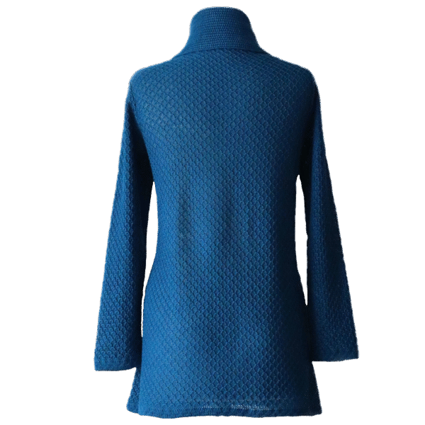 Women's shawl collar cardigan, 100% baby alpaca or royal alpaca. Made in Peru by PFL knitwear
