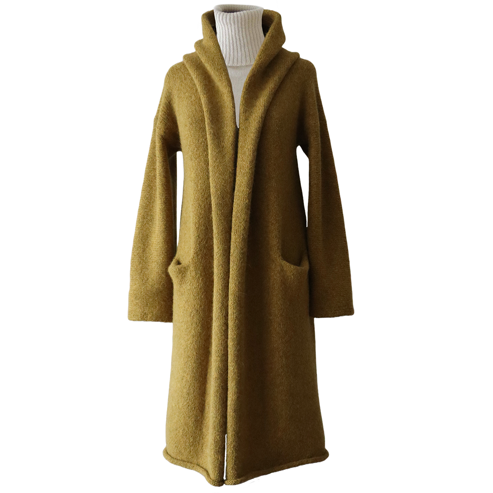 Capote Coat alpaca, felted 60% alpaca blend hooded or non hooded. Made in Peru by PFL knitwear.com Capote Coat alpaca, felted 60% alpaca blend hooded or non hooded. Made in Peru by PFL knitwear.com