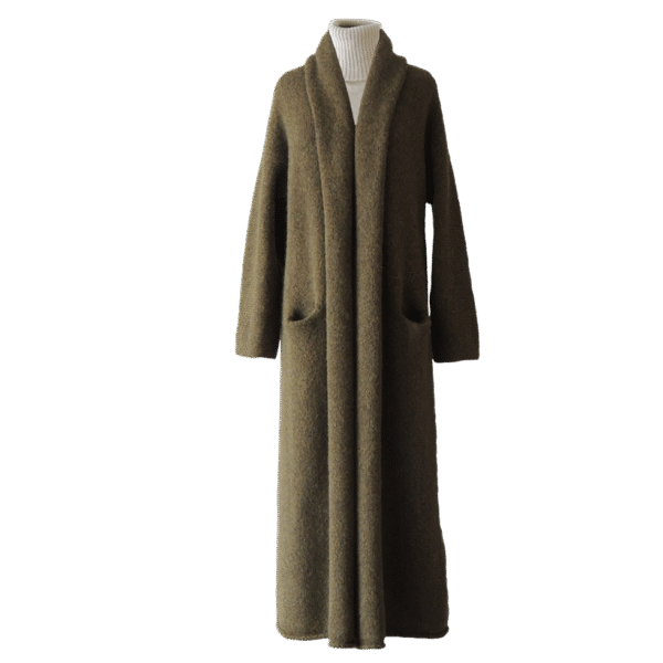Capote Coat alpaca, felted 60% alpaca blend hooded or non hooded. Made in Peru by PFL knitwear.com