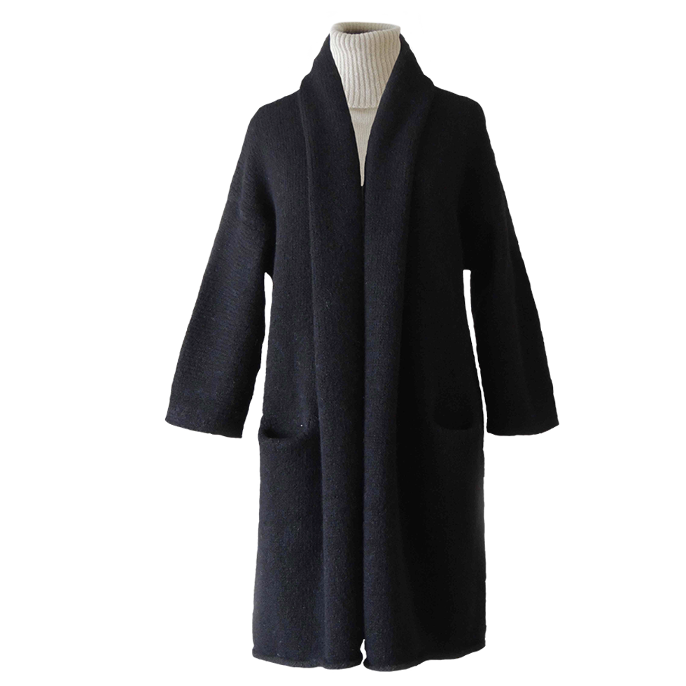 Capote Coat alpaca, felted 60% alpaca blend hooded or non hooded. Made in Peru by PFL knitwear.com Capote Coat alpaca, felted 60% alpaca blend hooded or non hooded. Made in Peru by PFL knitwear.com