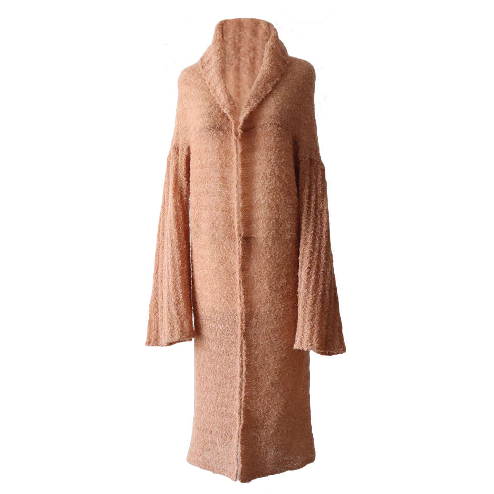 Women's bouclé cardigan, two in one soft cardigan wear it short or long. Made in Peru by PFL knitwear Women's bouclé cardigan, two in one soft cardigan wear it short or long. Made in Peru by PFL knitwear
