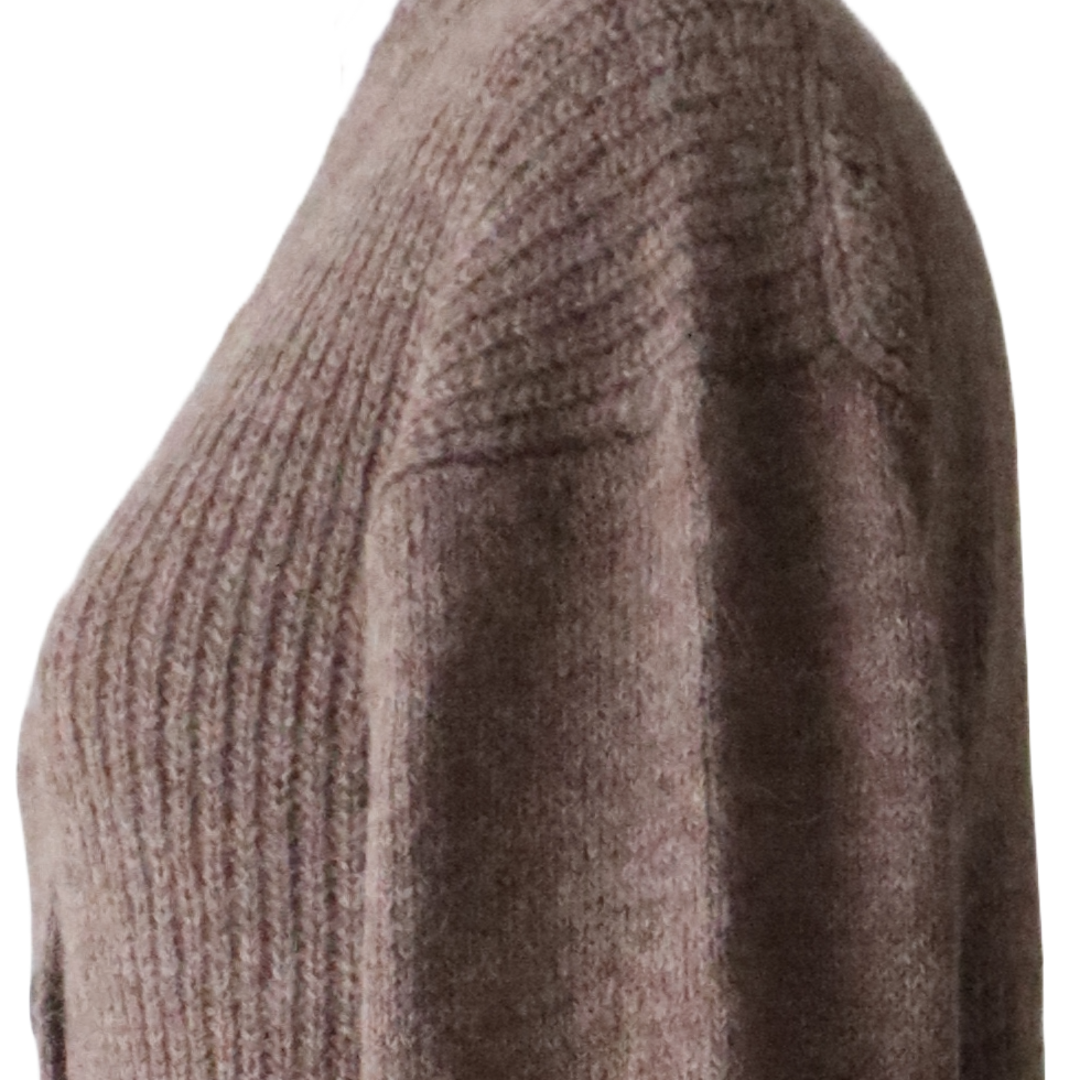 Women's soft brushed alpaca cardigan with V-neck and button closure. Made in Peru by PFL knitwear Women's soft brushed alpaca cardigan with V-neck and button closure. Made in Peru by PFL knitwear