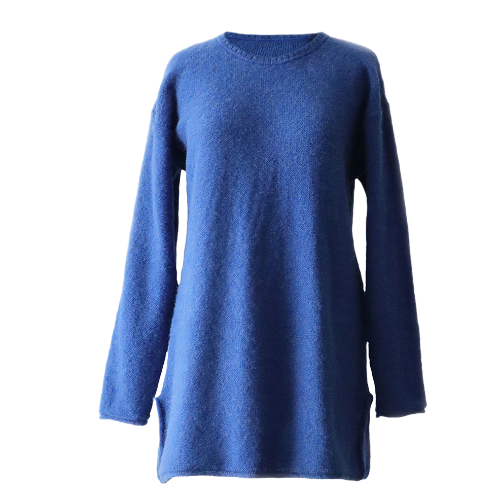 Women's sweater, in soft brushed alpaca blend, crew neck sweater. Made in Peru by PFL knitwear Women's sweater, in soft brushed alpaca blend, crew neck sweater. Made in Peru by PFL knitwear