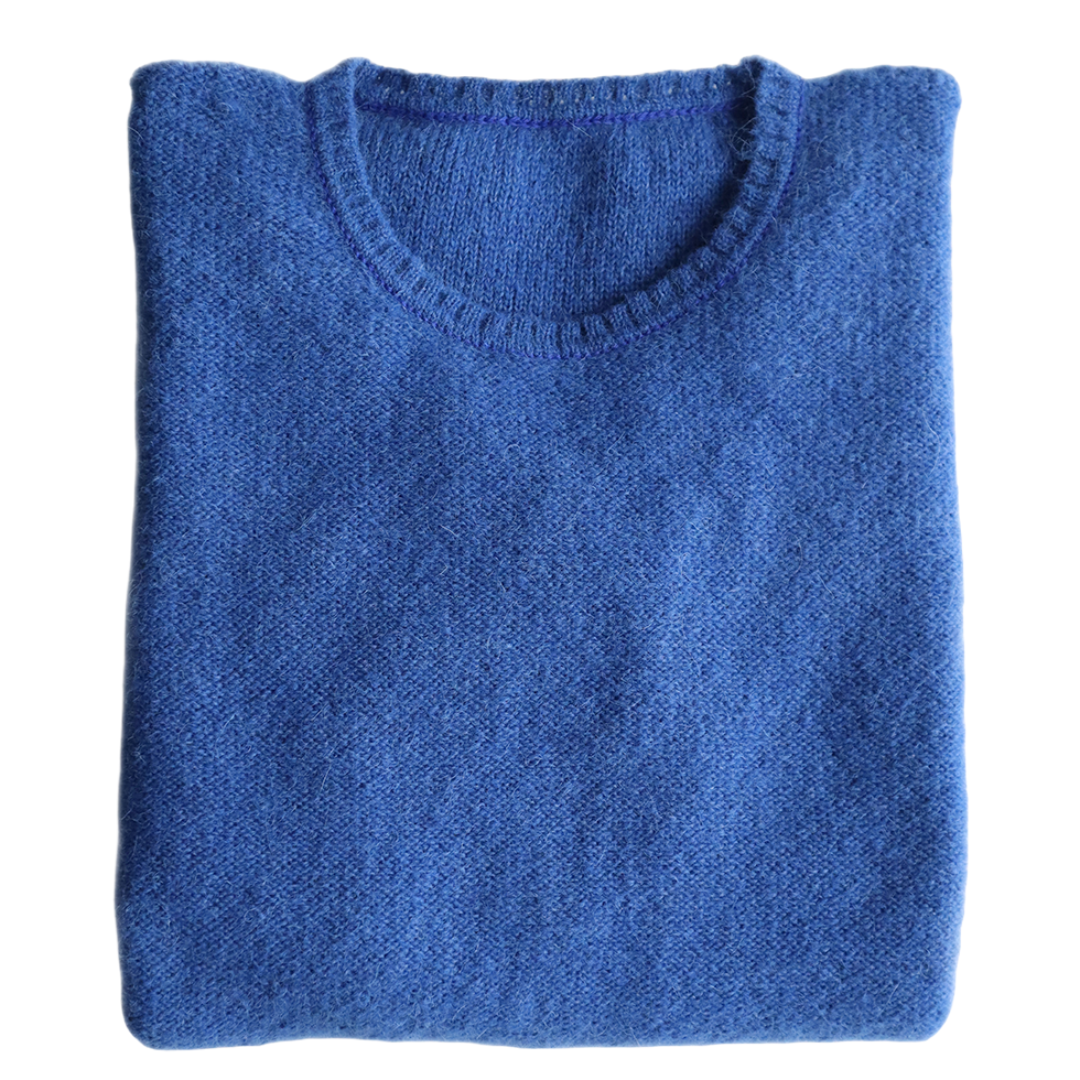 Women's sweater, in soft brushed alpaca blend, crew neck sweater. Made in Peru by PFL knitwear Women's sweater, in soft brushed alpaca blend, crew neck sweater. Made in Peru by PFL knitwear