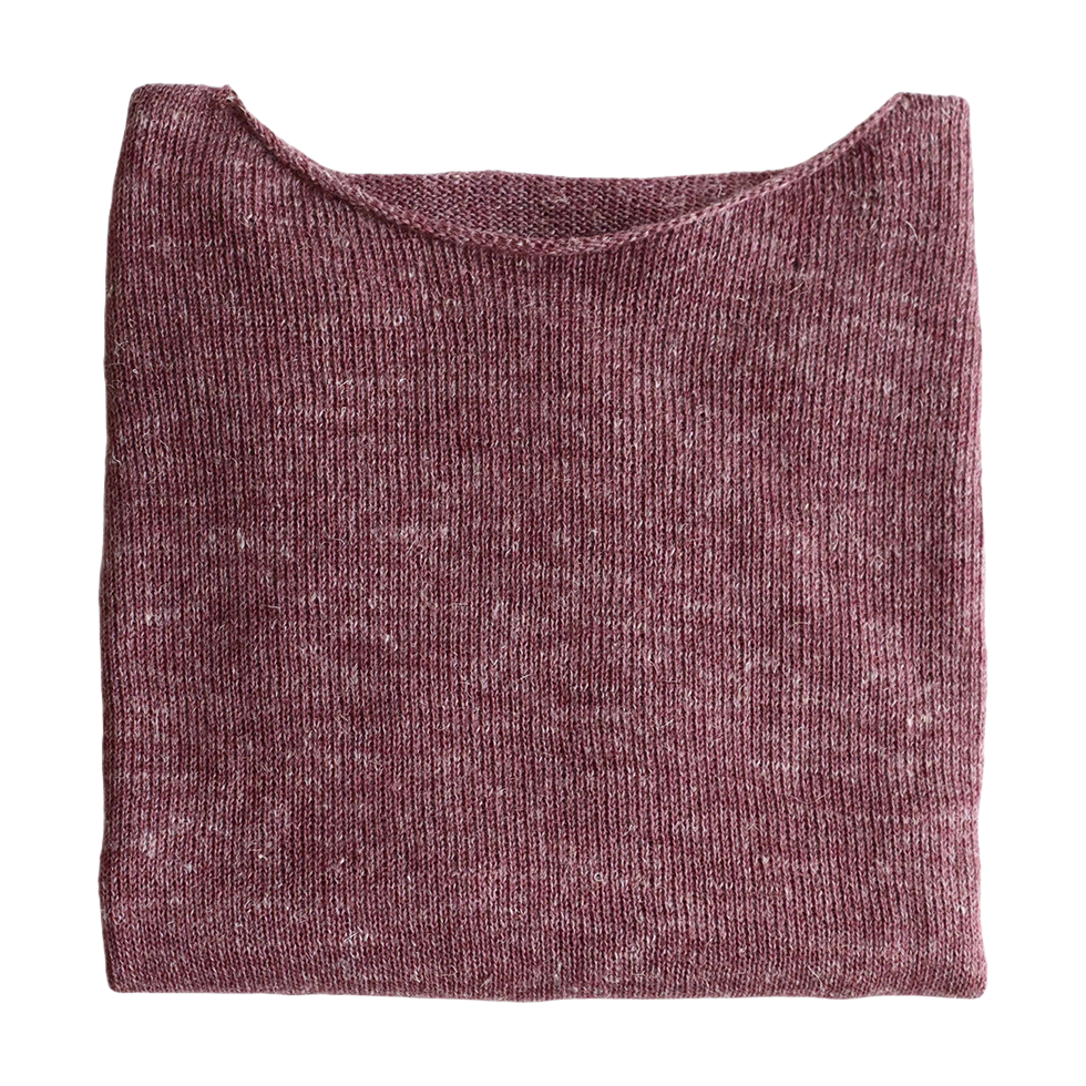 Women's sweater, with stitched embroidered detail on the back side. Made in Peru by PFL knitwear Women's sweater, with stitched embroidered detail on the back side. Made in Peru by PFL knitwear