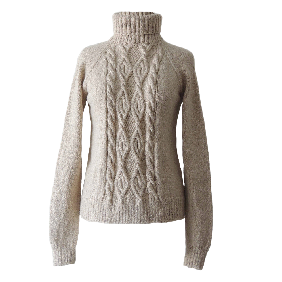 Sustainable luxury women's Sweater in Eco Baby Alpaca and Pima Cotton Blend. Made in Peru by PFL knitwear Sustainable luxury women's Sweater in Eco Baby Alpaca and Pima Cotton Blend. Made in Peru by PFL knitwear