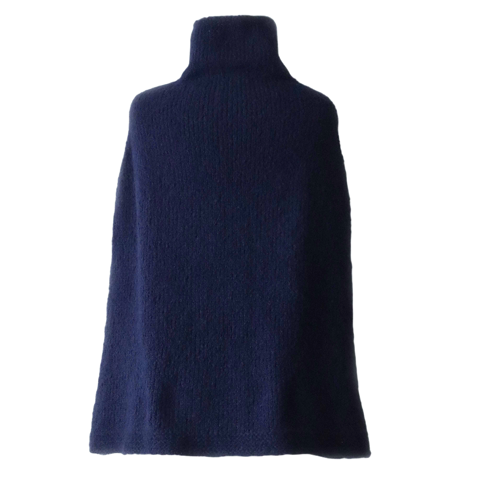 Poncho cape, collar scarf brushed alpaca blend, solid, 2 or 3 color version. Made in Peru by PFL knitwear Poncho cape, collar scarf brushed alpaca blend, solid, 2 or 3 color version. Made in Peru by PFL knitwear