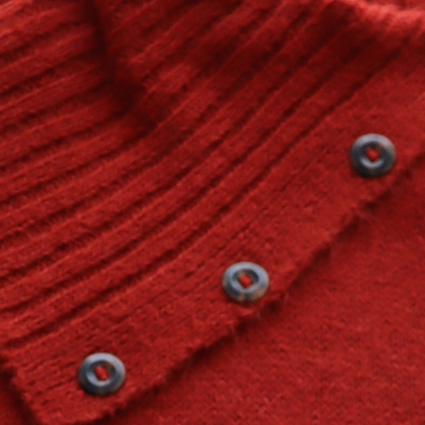Poncho - Cape with rib knitted cowl collar and arm holes. Made in Peru by PFL knitwear