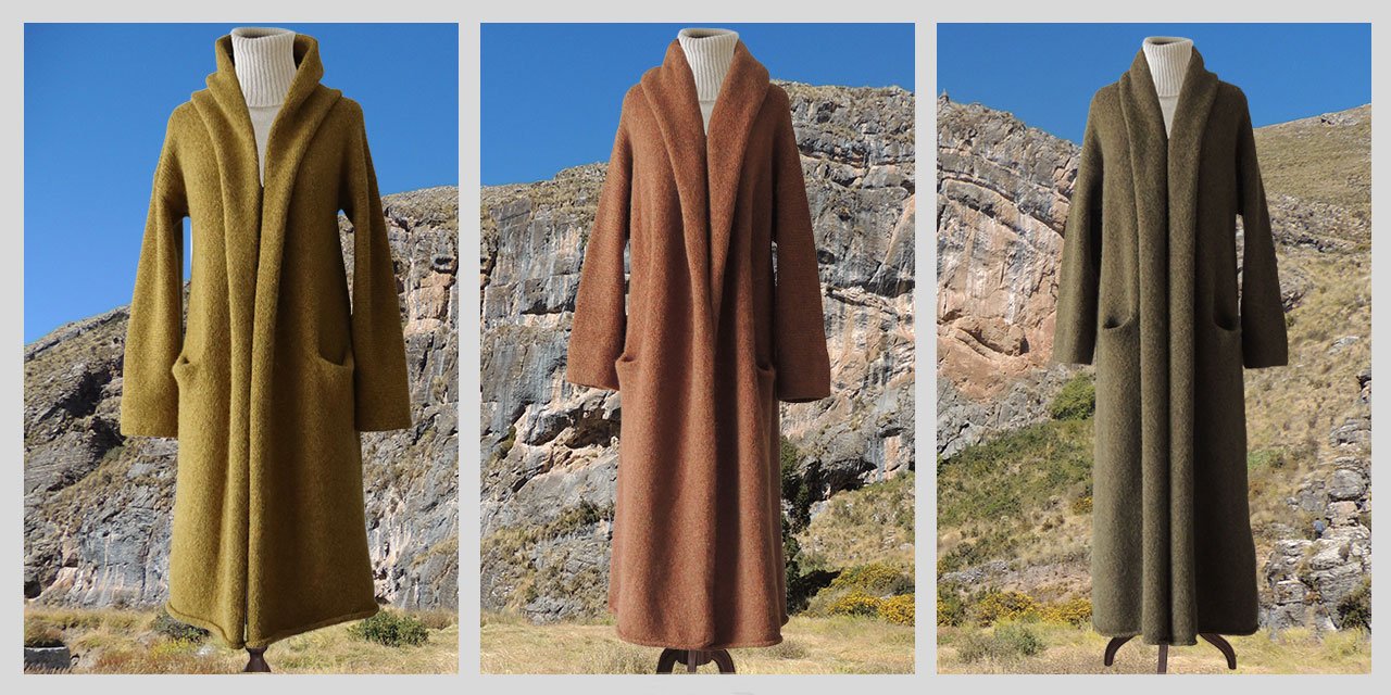 Luxury Alpaca Long Cardigans | capote coat for Women | AW 25 / 26 Wholesale Collection Made in Peru by PFL knitwear. Luxury Alpaca Long Cardigans | capote coat for Women | AW 25 / 26 Wholesale Collection Made in Peru by PFL knitwear.