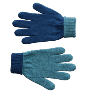 Unisex reversible alpaca gloves, double knitted extra winter warm. made in Peru by PFL knitwear