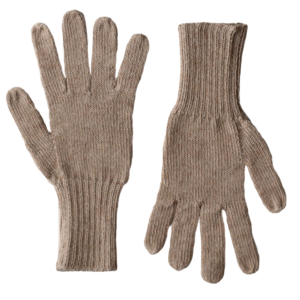 Unisex alpaca gloves, fingered, hand knitted with rib cuff, winter warm made in Peru by PFL knitwear