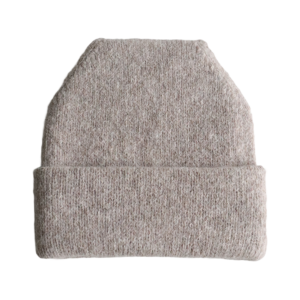 Felted carpenter alpaca beanie, double knitted hat, also to wear as short scarf, unisex. Hand knitted in two layers, extra soft and warm. Made in Peru by PFL knitwear