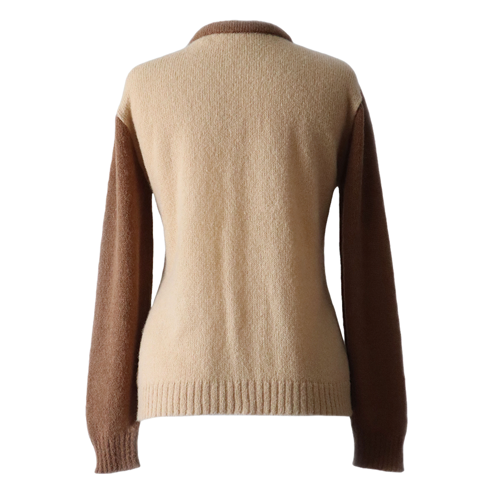 PFL Knitwear Cardigan hand knitted, warm, ultra soft, lightweight, luxury blend of baby alpaca / super kid mohair/ mulberry silk. PFL Knitwear Cardigan hand knitted, warm, ultra soft, lightweight, luxury blend of baby alpaca / super kid mohair/ mulberry silk.