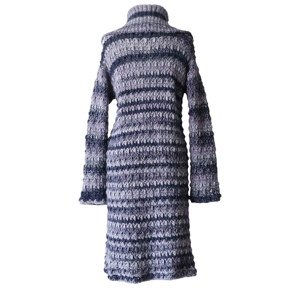 PFL knitwear Women's cardigan chunky knitted, high collar cardigan, button closure. PFL knitwear Women's cardigan chunky knitted, high collar cardigan, button closure.