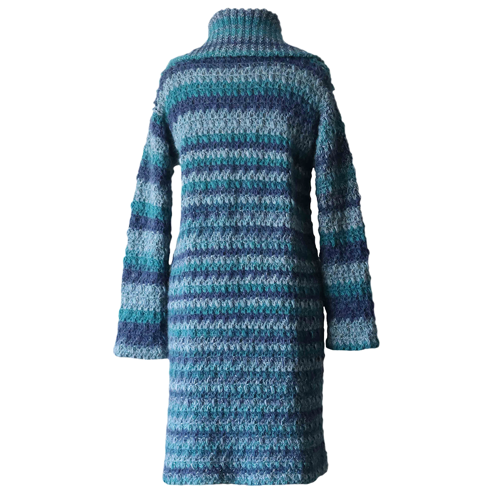 PFL knitwear Women's cardigan chunky knitted, high collar cardigan, button closure. PFL knitwear Women's cardigan chunky knitted, high collar cardigan, button closure.