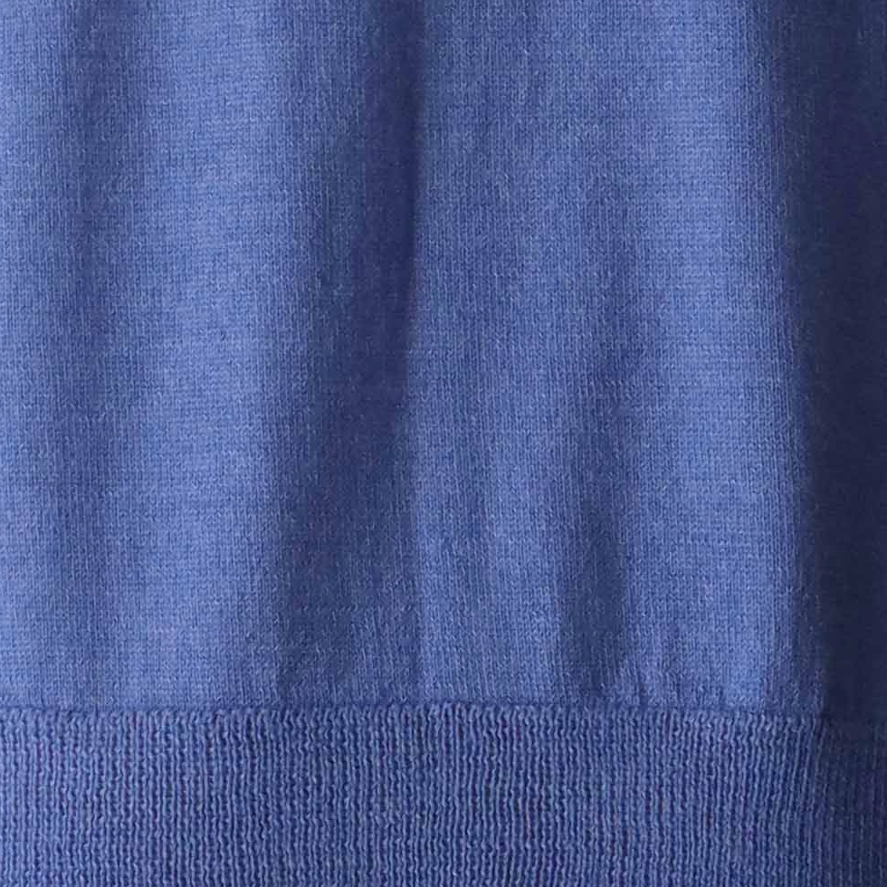 PFL knitwear Cardigan baby alpaca, vest baby alpaca with button closure and crew neck color blue PFL knitwear Cardigan baby alpaca, vest baby alpaca with button closure and crew neck color blue