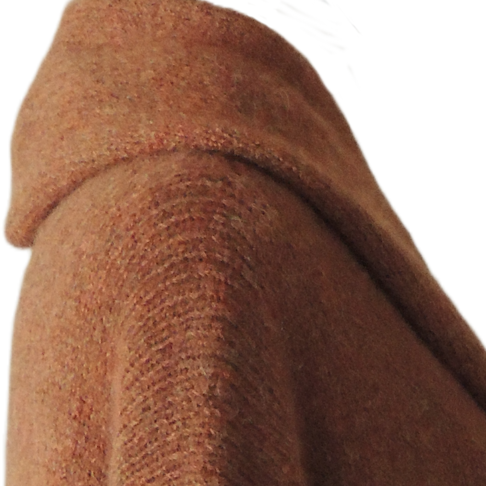 PFL knitwear Capote Coat alpaca, felted, alpaca blend, tan PFL knitwear Capote Coat alpaca, felted, alpaca blend, tan