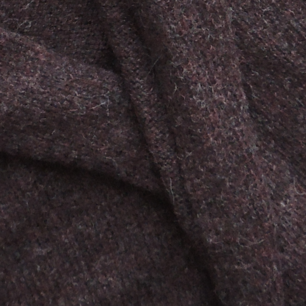 PFL knitwear Capote Coat alpaca, felted, alpaca blend, grapes PFL knitwear Capote Coat alpaca, felted, alpaca blend, grapes