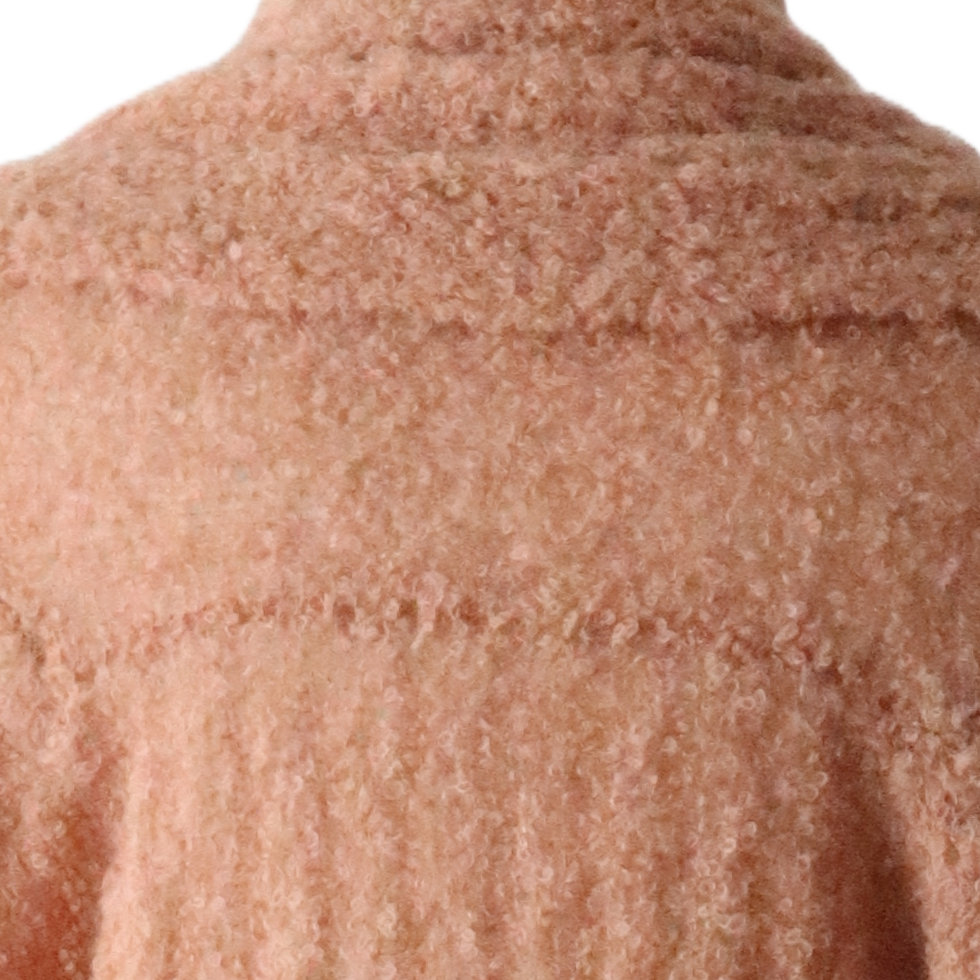 PFL knitwear Women's, 2 in 1 cardigan, soft bouclé version wear it short or long. PFL knitwear Women's, 2 in 1 cardigan, soft bouclé version wear it short or long.