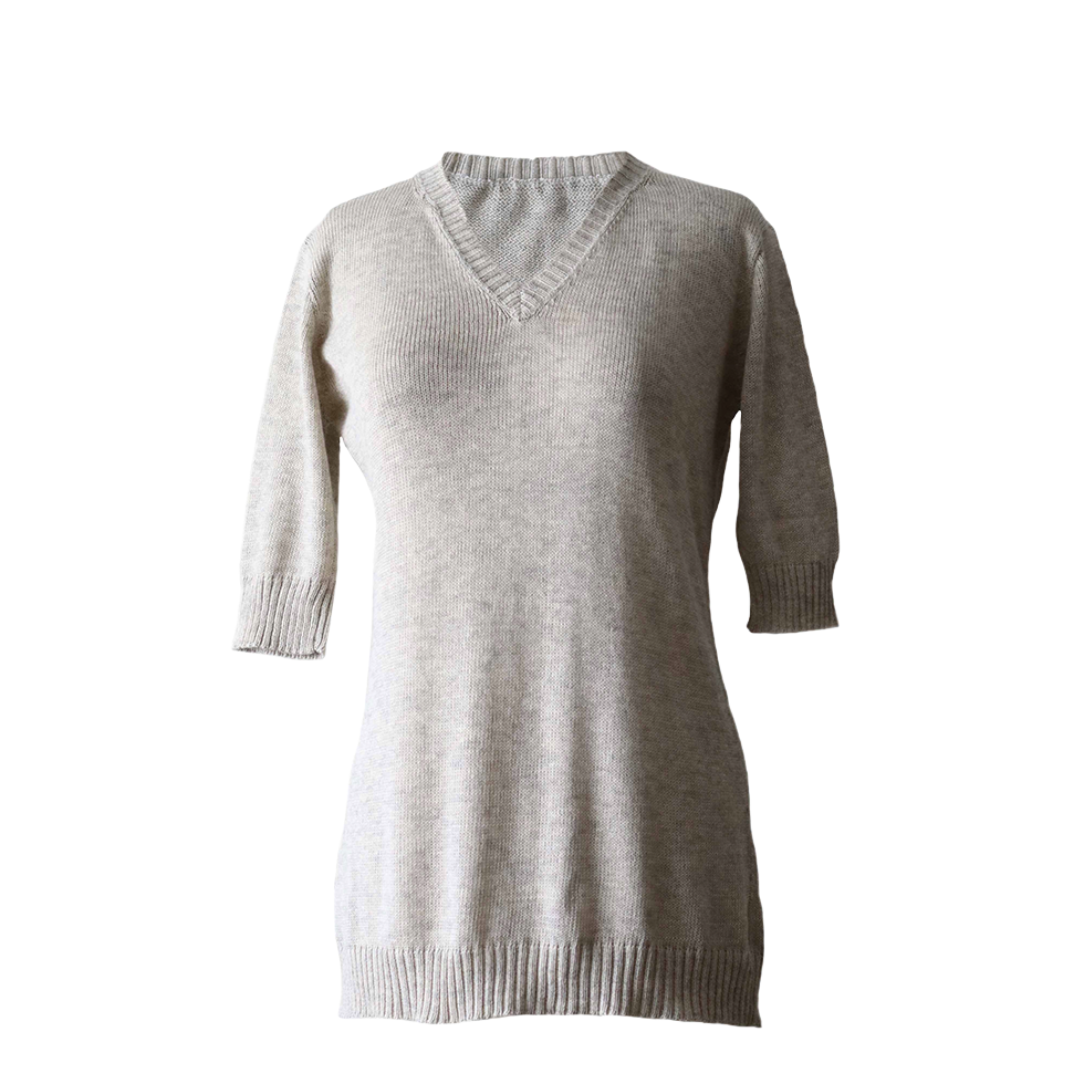 pflknitwear.com Women's sweater, with V- neck and half long sleeves. pflknitwear.com Women's sweater, with V- neck and half long sleeves.