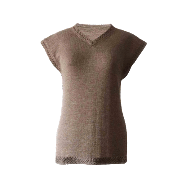 pflknitwear.com Women's sweater with short cap sleeves, crew or V-neck.pflknitwear.com