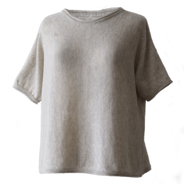pflknitwear.com Women's sweater with 1/4 sleeves, boot-neck, crew neck, V-neck.
