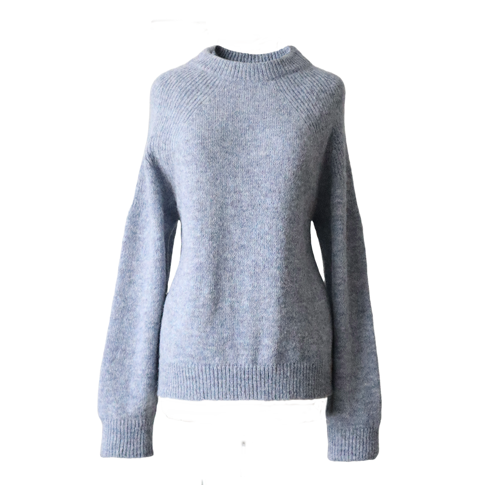 pflknitwear.com Women's classic sweater with crew neck and rib edges, solid color pflknitwear.com Women's classic sweater with crew neck and rib edges, solid color
