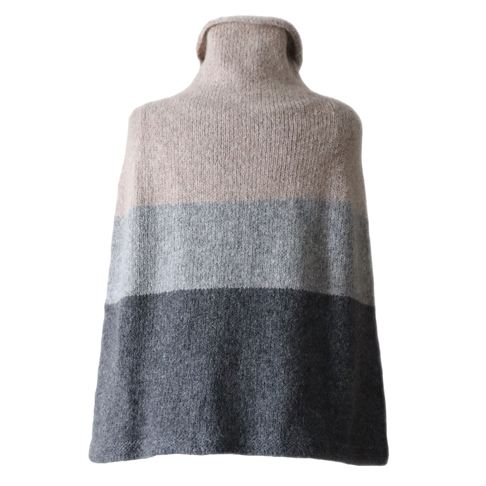 pflknitwear.com Poncho / collar scarf felted alpaca blend solid, 2 or 3 color version. pflknitwear.com Poncho / collar scarf felted alpaca blend solid, 2 or 3 color version.