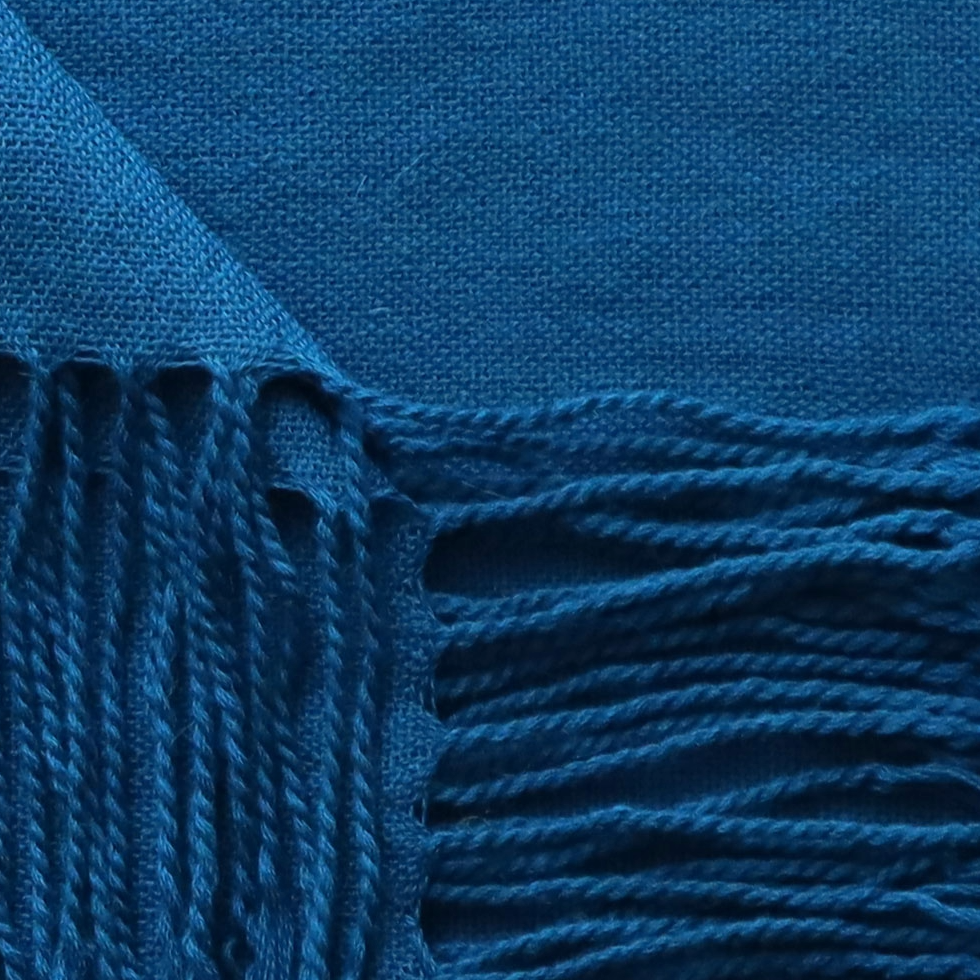 pflknitwear.com Women's Shawl ROYAL ALPACA 100%, fine hand woven stole, solid color sapphire blue pflknitwear.com Women's Shawl ROYAL ALPACA 100%, fine hand woven stole, solid color sapphire blue