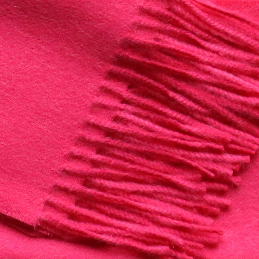 pflknitwear.com Unisex royal alpaca scarf, solid color fuchsia with fringes. pflknitwear.com Unisex royal alpaca scarf, solid color fuchsia with fringes.