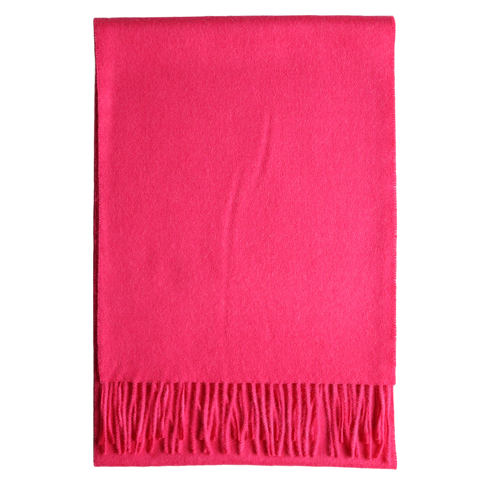 pflknitwear.com Unisex royal alpaca scarf, solid color fuchsia with fringes. pflknitwear.com Unisex royal alpaca scarf, solid color fuchsia with fringes.