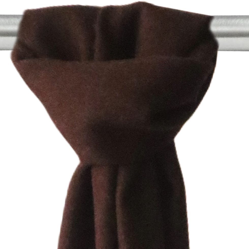 pflknitwear.com Unisex royal alpaca scarf, solid color chocolate brown with fringes. pflknitwear.com Unisex royal alpaca scarf, solid color chocolate brown with fringes.