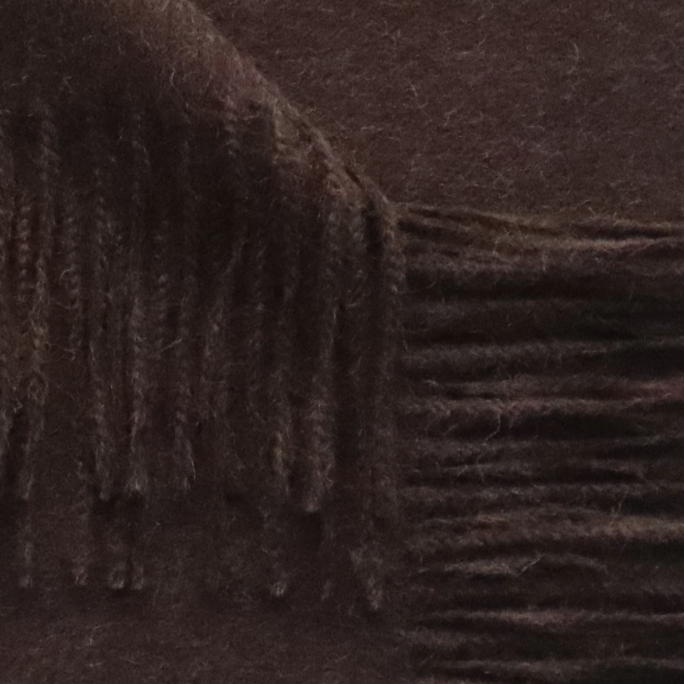 pflknitwear.com Unisex royal alpaca scarf, solid color chocolate brown with fringes. pflknitwear.com Unisex royal alpaca scarf, solid color chocolate brown with fringes.