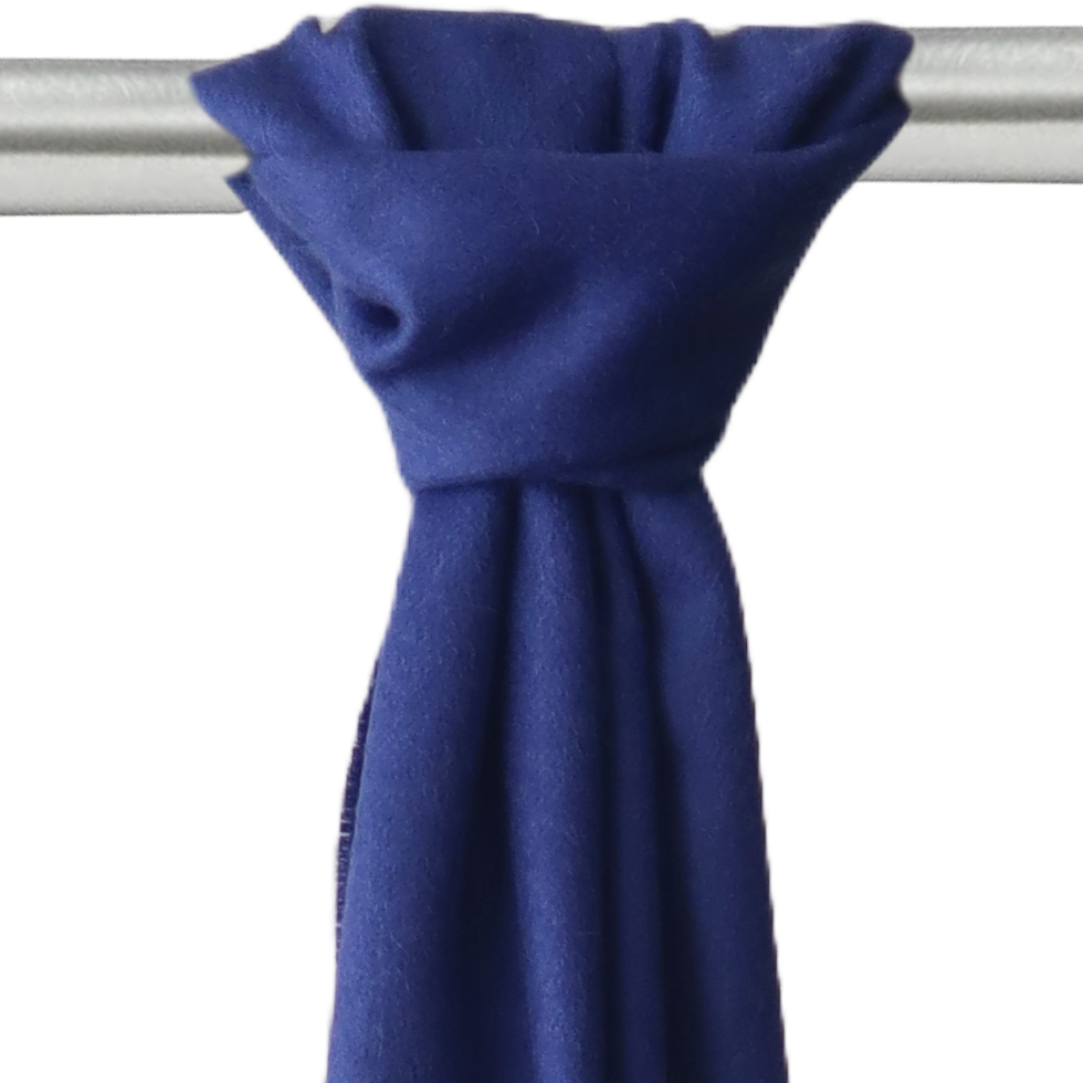 pflknitwear.com Unisex royal alpaca scarf, solid color blue with fringes. pflknitwear.com Unisex royal alpaca scarf, solid color blue with fringes.