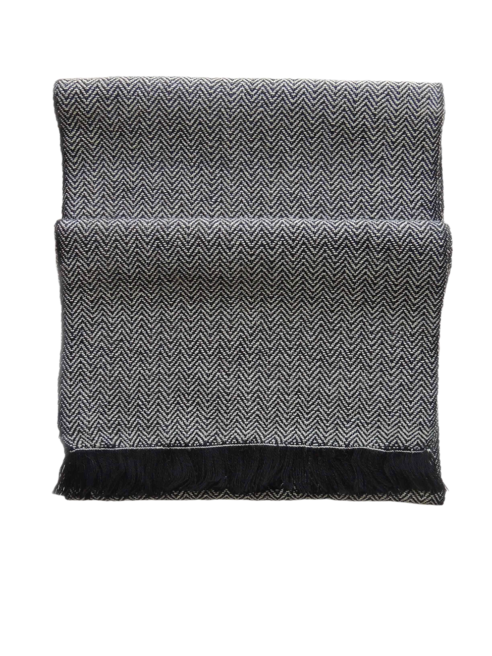 pflknitwear.com Men scarf, hand woven scarf with herringbone pattern and short fringes, navy blue / creme white pflknitwear.com Men scarf, hand woven scarf with herringbone pattern and short fringes, navy blue / creme white