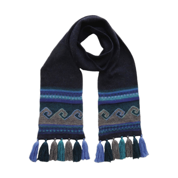 pflknitwear.com Women scarf, hand knitted warm and soft winter scarf, double knitted.