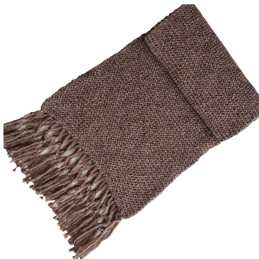 pflknitwear.com Women scarf alpaca / merino wool blend, hand knitted long scarf with knotted fringes pflknitwear.com Women scarf alpaca / merino wool blend, hand knitted long scarf with knotted fringes