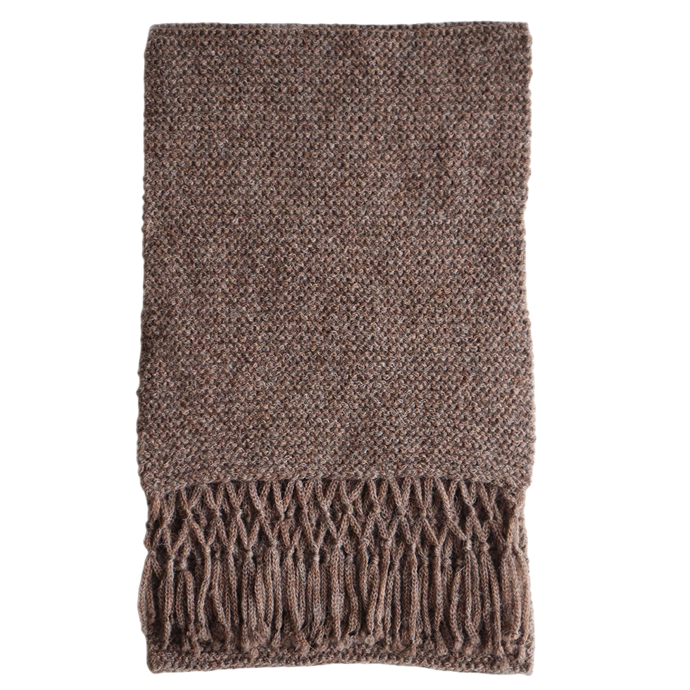 pflknitwear.com Women scarf alpaca / merino wool blend, hand knitted long scarf with knotted fringes pflknitwear.com Women scarf alpaca / merino wool blend, hand knitted long scarf with knotted fringes