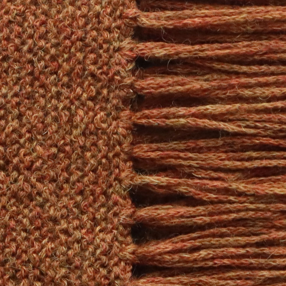 pflknitwear.com Women scarf alpaca blend, hand knitted with fringes, color Tan. pflknitwear.com Women scarf alpaca blend, hand knitted with fringes, color Tan.