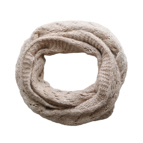 pflknitwear.com Women scarf, circle scarf 100% baby alpaca, soft knitted scarf with pattern.