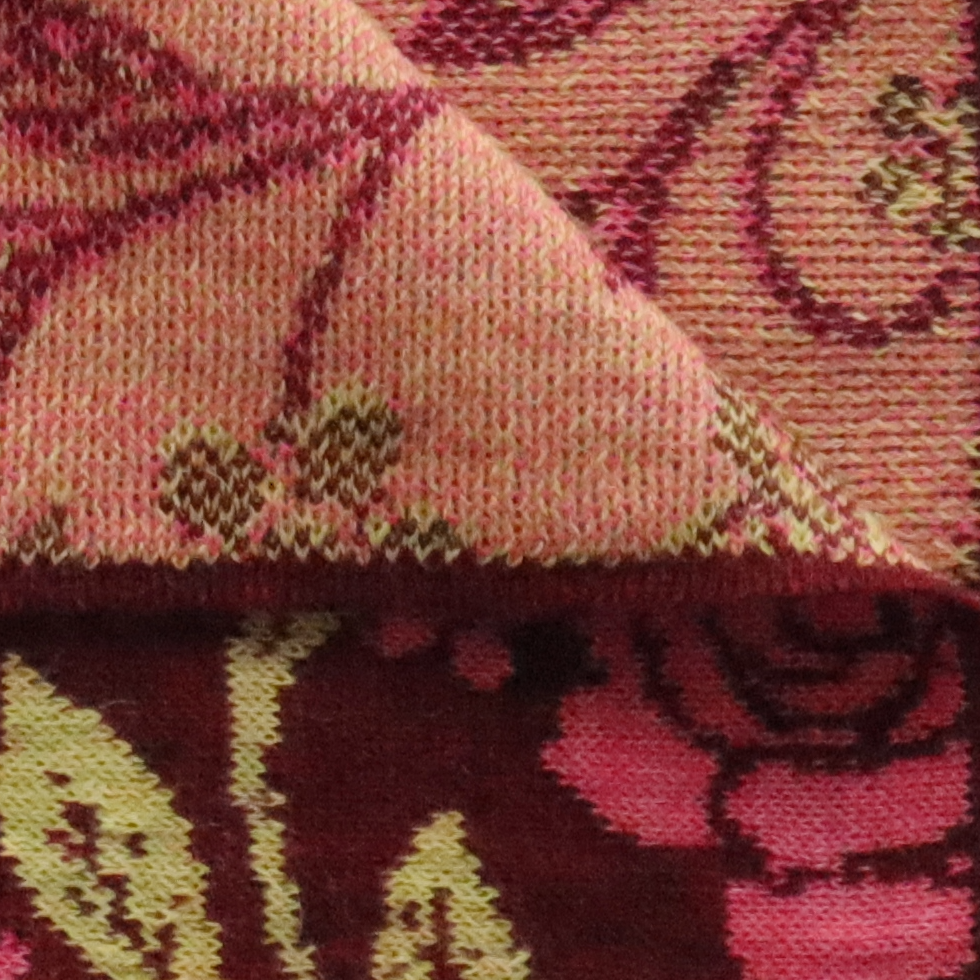 pflknitwear.com Women scarf, 100% baby alpaca, jacquard knitted with flower pattern pflknitwear.com Women scarf, 100% baby alpaca, jacquard knitted with flower pattern