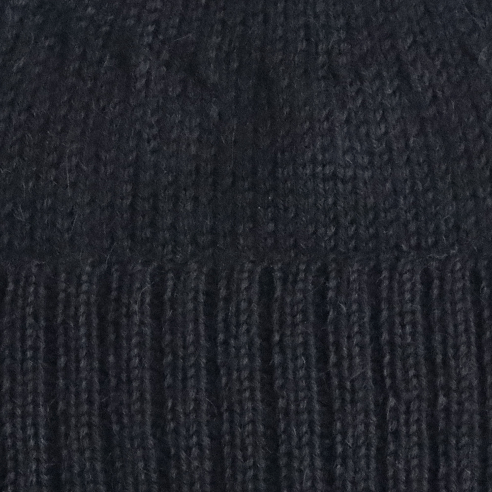 PFLknitwear.com Baby Alpaca Fisherman Beanie, color black, Unisex Soft Warm Winter Hat made in Peru PFLknitwear.com Baby Alpaca Fisherman Beanie, color black, Unisex Soft Warm Winter Hat made in Peru