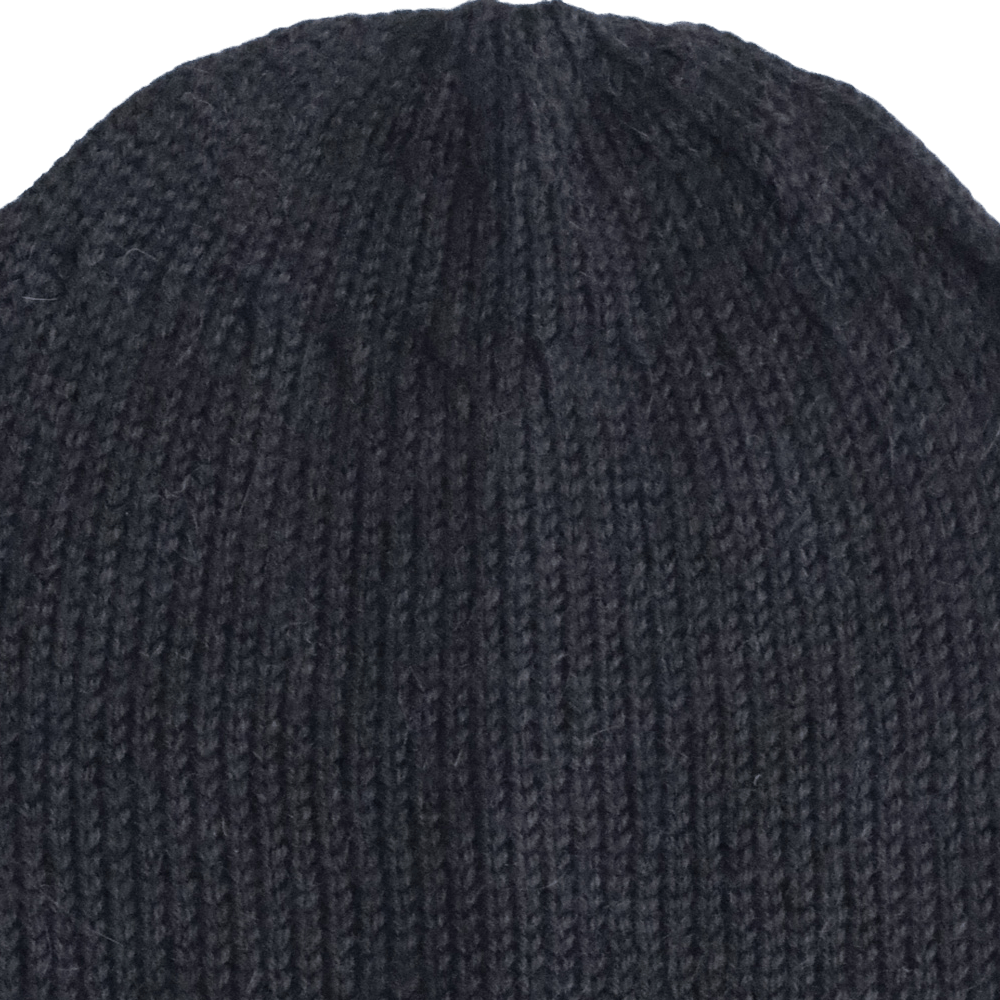 PFLknitwear.com Baby Alpaca Fisherman Beanie, color black, Unisex Soft Warm Winter Hat made in Peru PFLknitwear.com Baby Alpaca Fisherman Beanie, color black, Unisex Soft Warm Winter Hat made in Peru