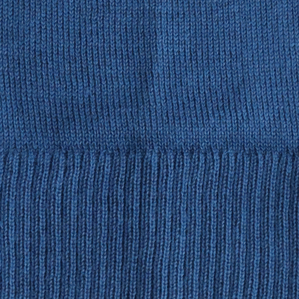 PFLknitwear.com Baby Alpaca Fisherman Beanie, Color Blue Knit, Unisex Soft Warm Winter Hat Made in Peru PFLknitwear.com Baby Alpaca Fisherman Beanie, Color Blue Knit, Unisex Soft Warm Winter Hat Made in Peru