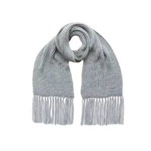PFLkintwear.com Hand knitted baby alpaca scarf, long winter warm wrap, rib knit, women’s accessory. Hand made in Peru