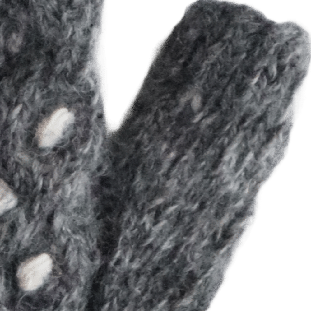 PFLknitwear.com Fingerless gloves, wrist warmers, cozy alpaca elegance, Natural colors gray - white made in Peru PFLknitwear.com Fingerless gloves, wrist warmers, cozy alpaca elegance, Natural colors gray - white made in Peru